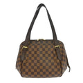 Louis Vuitton Belem Handbag Damier Brown Canvas Handbag ( )