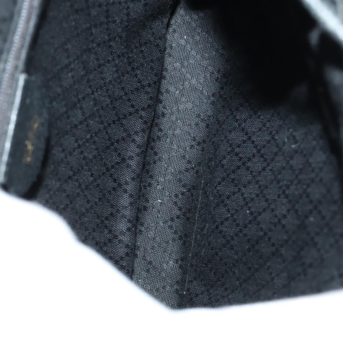 Gucci Gucci Bamboo Backpack Daim Black Suede Backpack Bag (Authentic  )