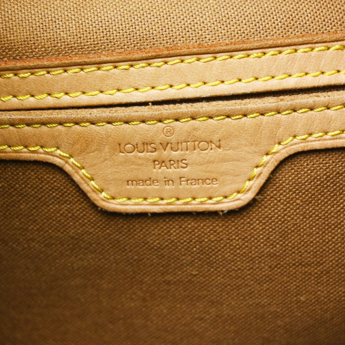 Louis Vuitton Vintage Montsouris Backpack Monogram Canvas Brown Canvas Backpack Bag ( )