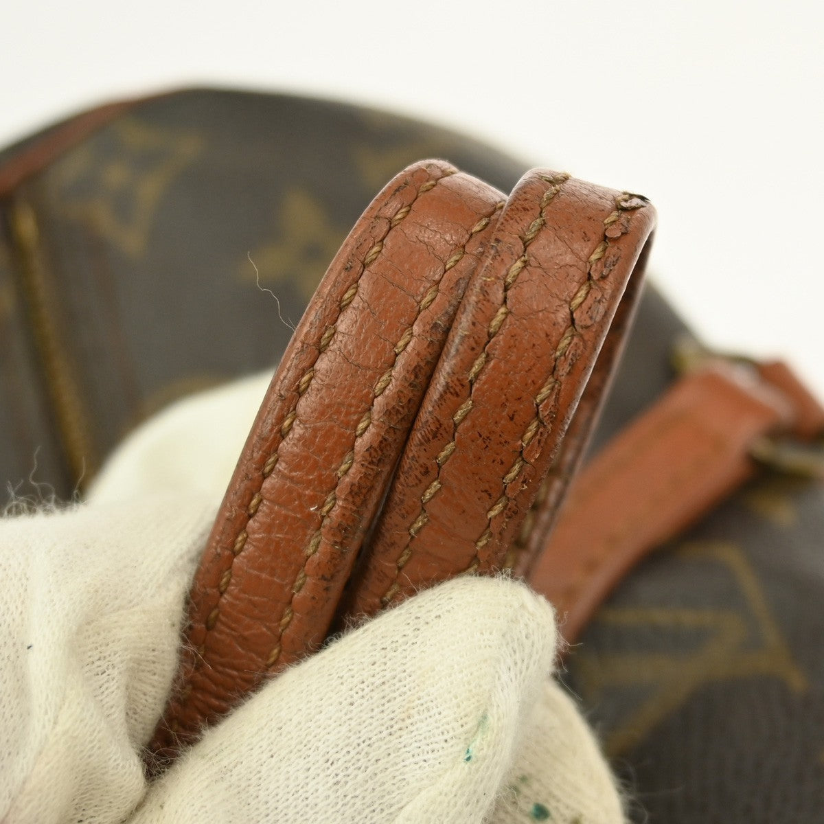Louis Vuitton Papillon Handbag Monogram Canvas Brown Canvas Handbag ( )