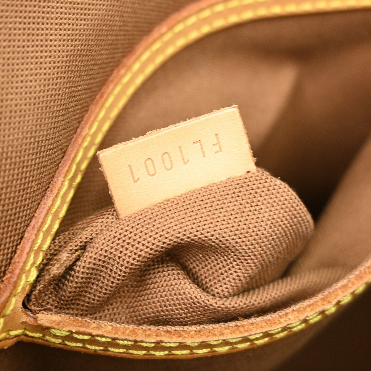 Louis Vuitton Alma Handbag Monogram Canvas Brown Canvas Handbag ( )
