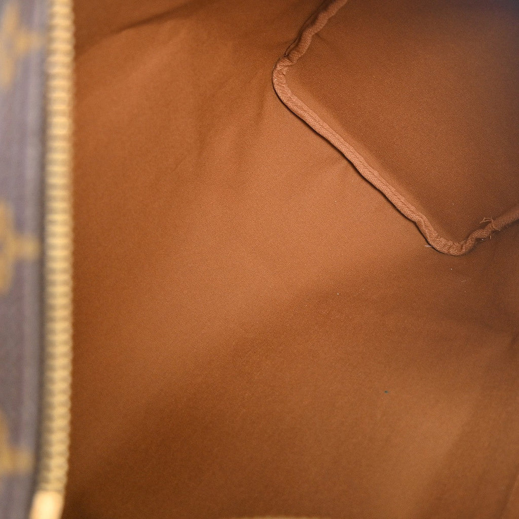 Louis Vuitton Speedy Handbag Monogram Canvas Brown Canvas Handbag ( )