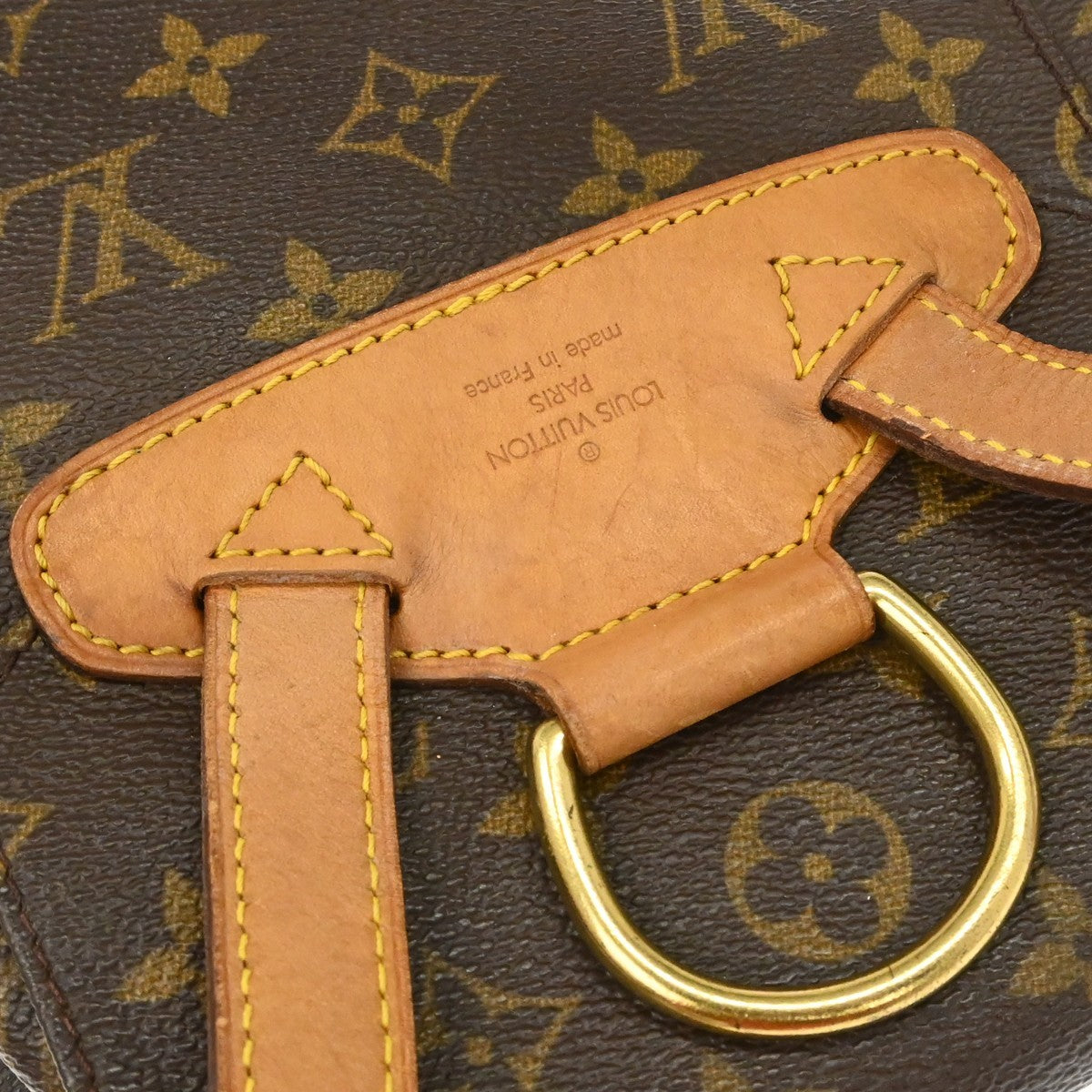 Louis Vuitton Vintage Montsouris Backpack Monogram Canvas Brown Canvas Backpack Bag ( )