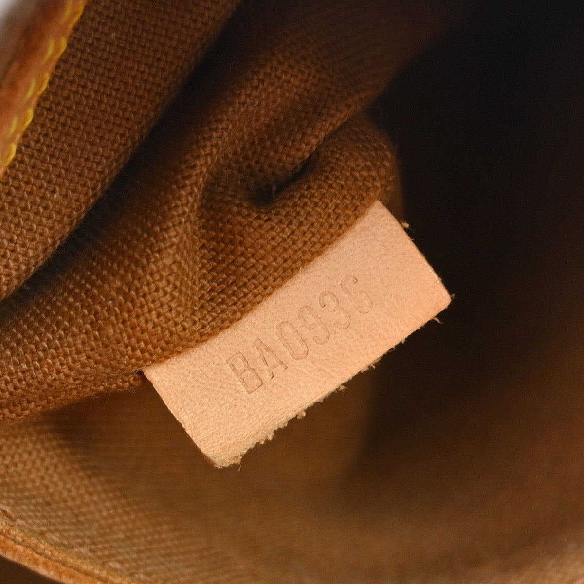Louis Vuitton Alma Handbag Monogram Canvas Brown Canvas Handbag ( )