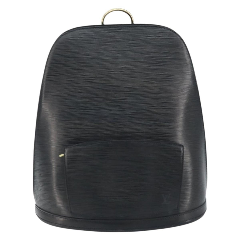 Louis Vuitton Gobelins Backpack Epi Leather Black Leather Backpack Bag (Authentic  )