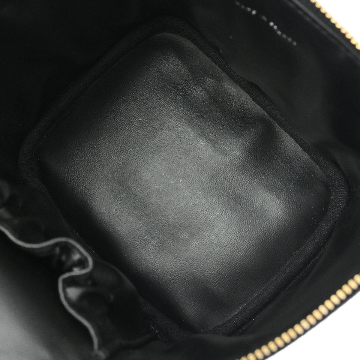 Chanel Vintage Timeless Cosmetic Case Caviar Black Leather Handbag (Authentic  )