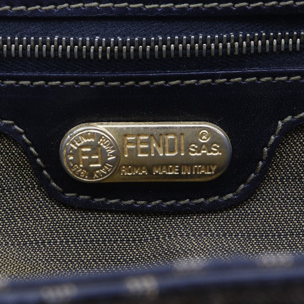Fendi Fendi Backpack Daypack Zucca Canvas Brown Canvas Backpack Bag (Authentic  )