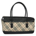 Burberry Nova Check Handbag Nova Check Canvas And Leather Beige Canvas Handbag (Authentic  )