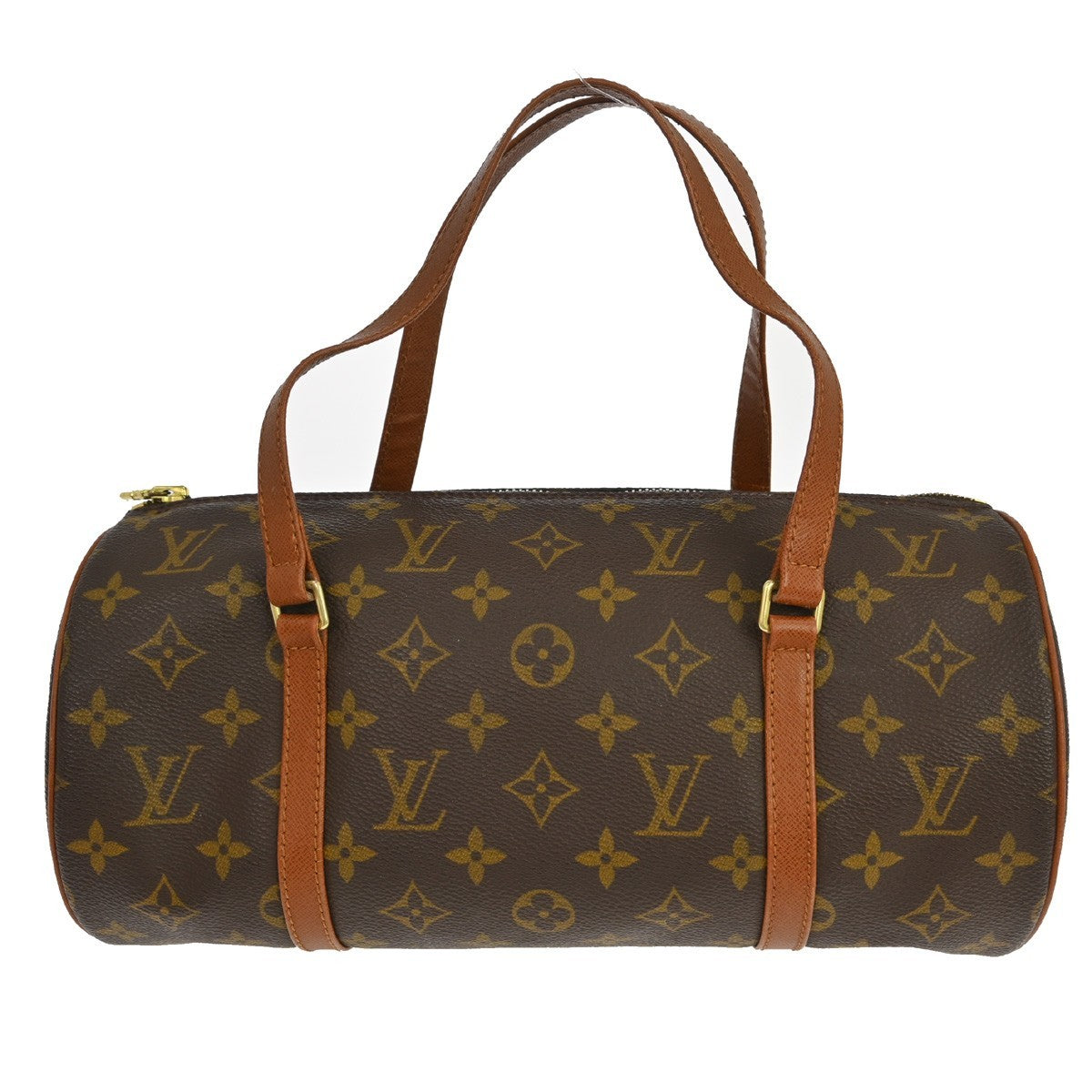 Louis Vuitton Papillon Handbag Monogram Canvas Brown Canvas Handbag ( )