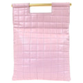Chanel Chanel Coco Mark Leather Tote Bag Leather Pink Leather Handbag ( )