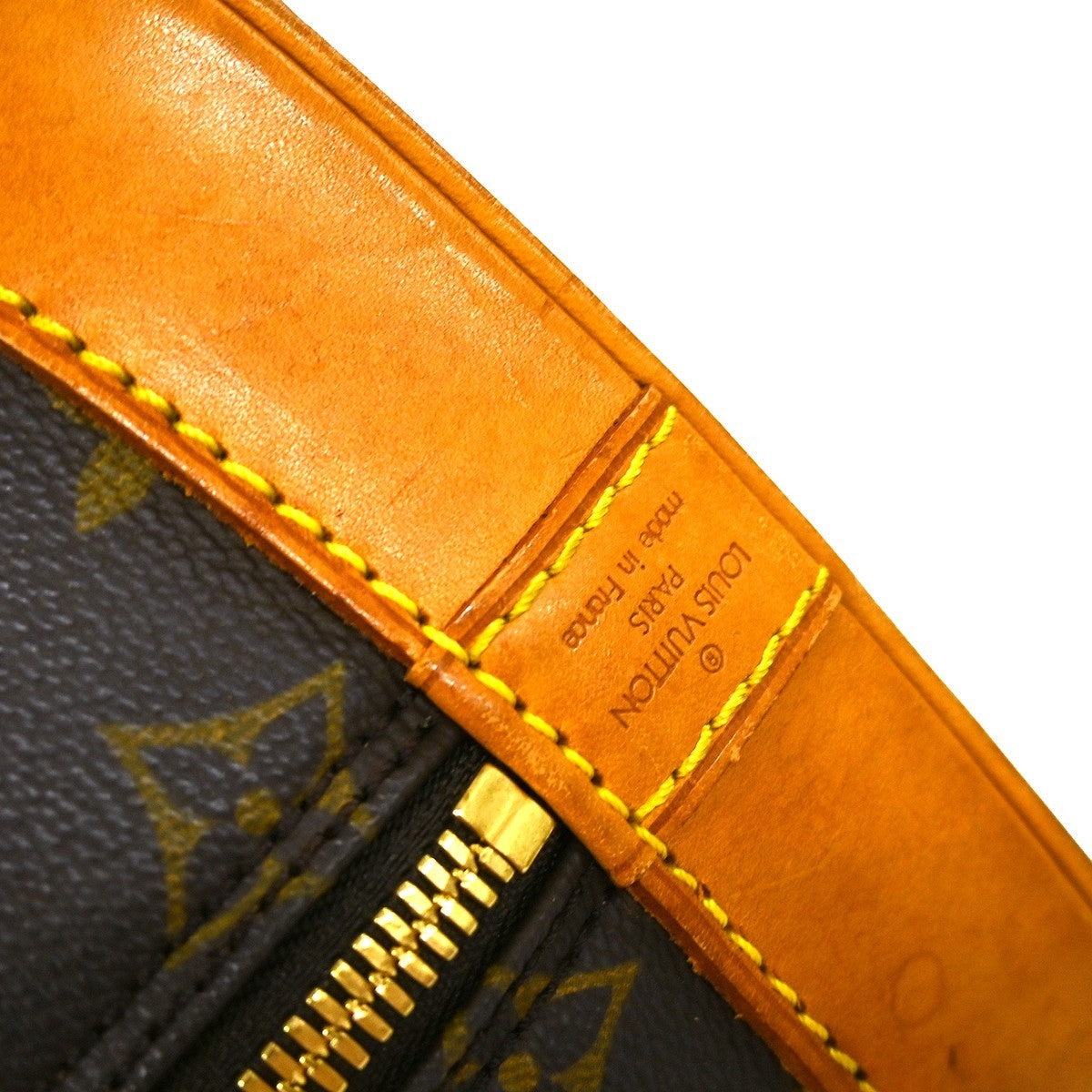 Louis Vuitton Alma Handbag Monogram Canvas Brown Canvas Handbag ( )