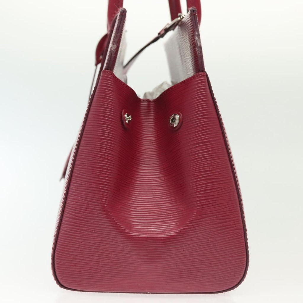 Louis Vuitton Marly Handbag Epi Leather Pink Leather Bag (Authentic  )