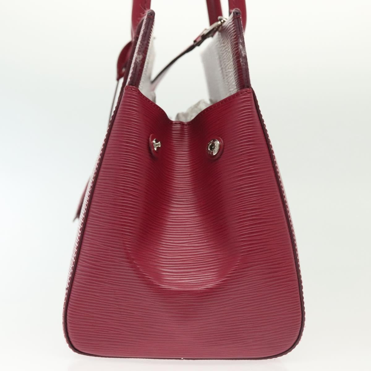Louis Vuitton Marly Handbag Epi Leather Pink Leather Bag (Authentic  )
