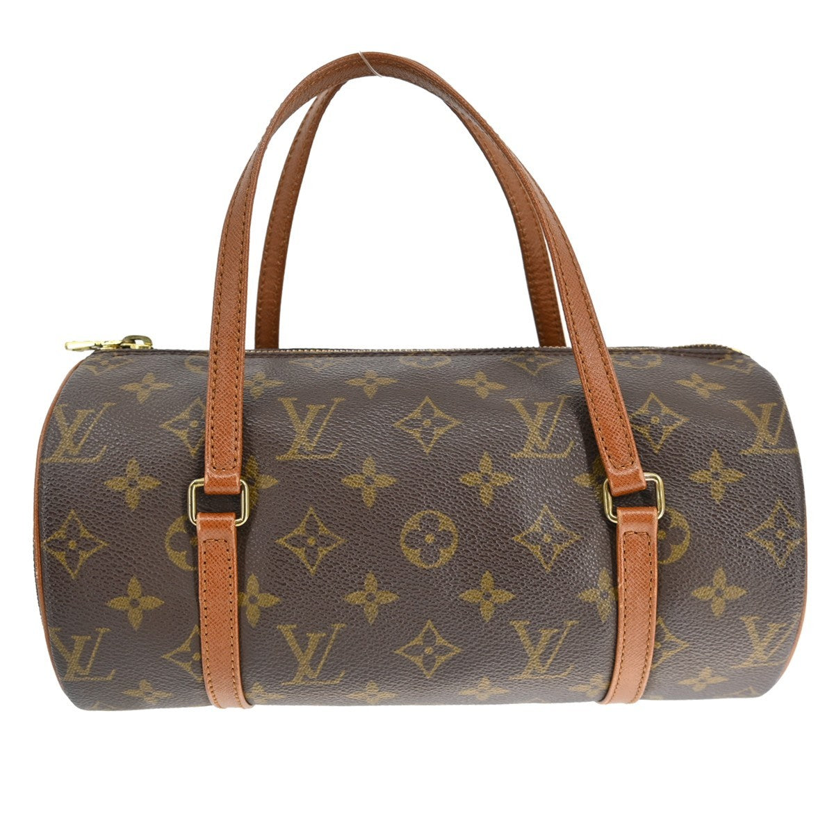 Louis Vuitton Papillon Handbag Monogram Canvas Brown Canvas Handbag ( )