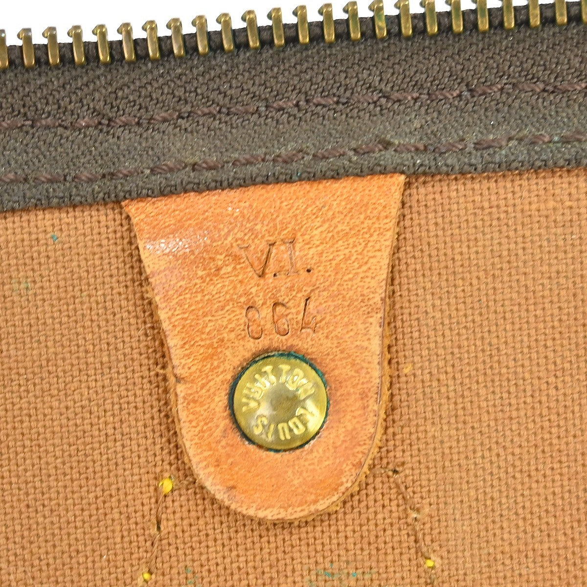 Louis Vuitton Speedy Handbag Monogram Canvas Brown Canvas Handbag ( )