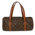 Louis Vuitton Papillon Handbag Monogram Canvas Brown Canvas Handbag ( )