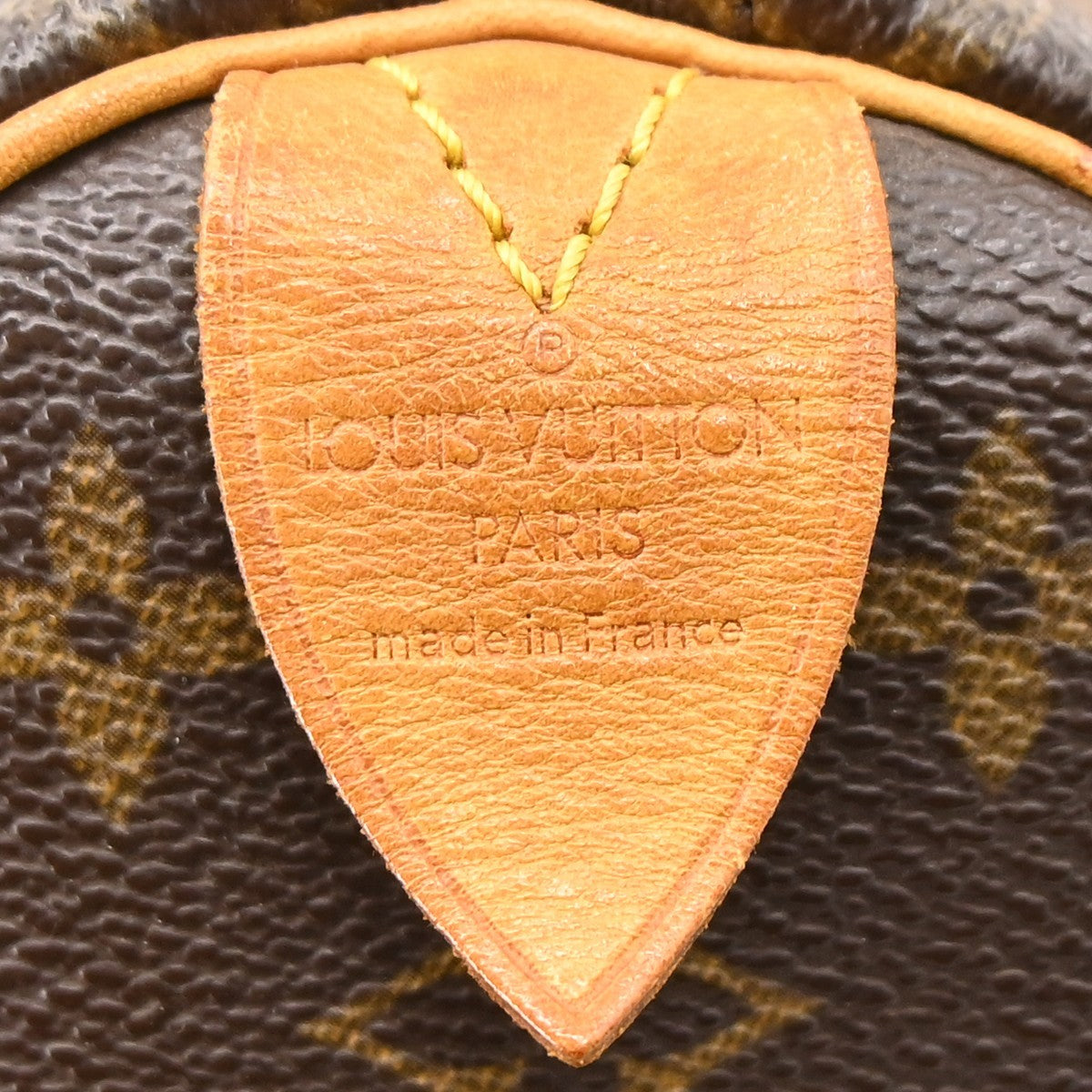 Louis Vuitton Speedy Handbag Monogram Canvas Brown Canvas Handbag ( )
