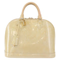 Louis Vuitton Alma Handbag Monogram Vernis Pink Patent_Leather Handbag (Authentic  )