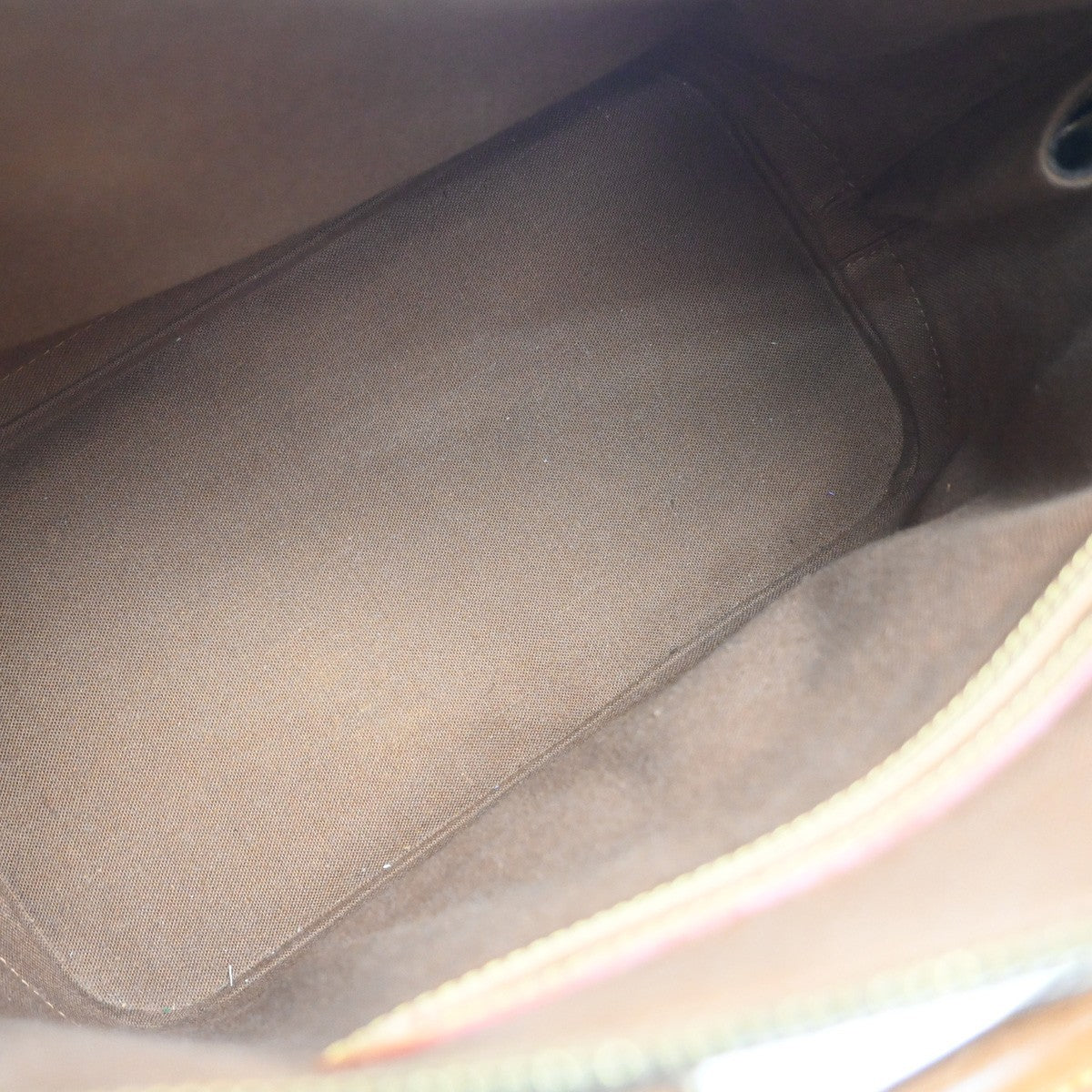 Louis Vuitton Alma Handbag Monogram Canvas Brown Canvas Handbag ( )