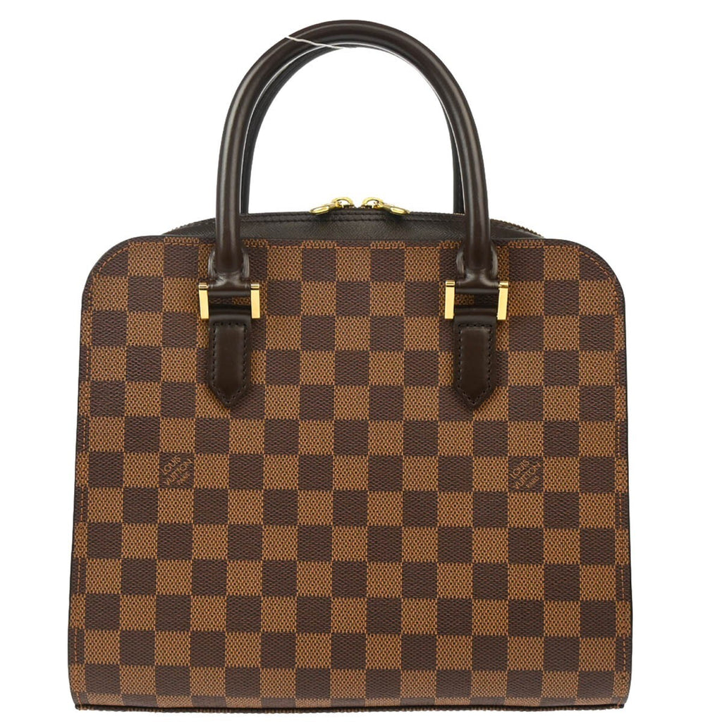Louis Vuitton Triana Bag Damier Brown Canvas Handbag (Authentic  )