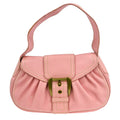 Celine Celine Evening Clutch Smooth Calfskin Pink Leather Handbag ( )