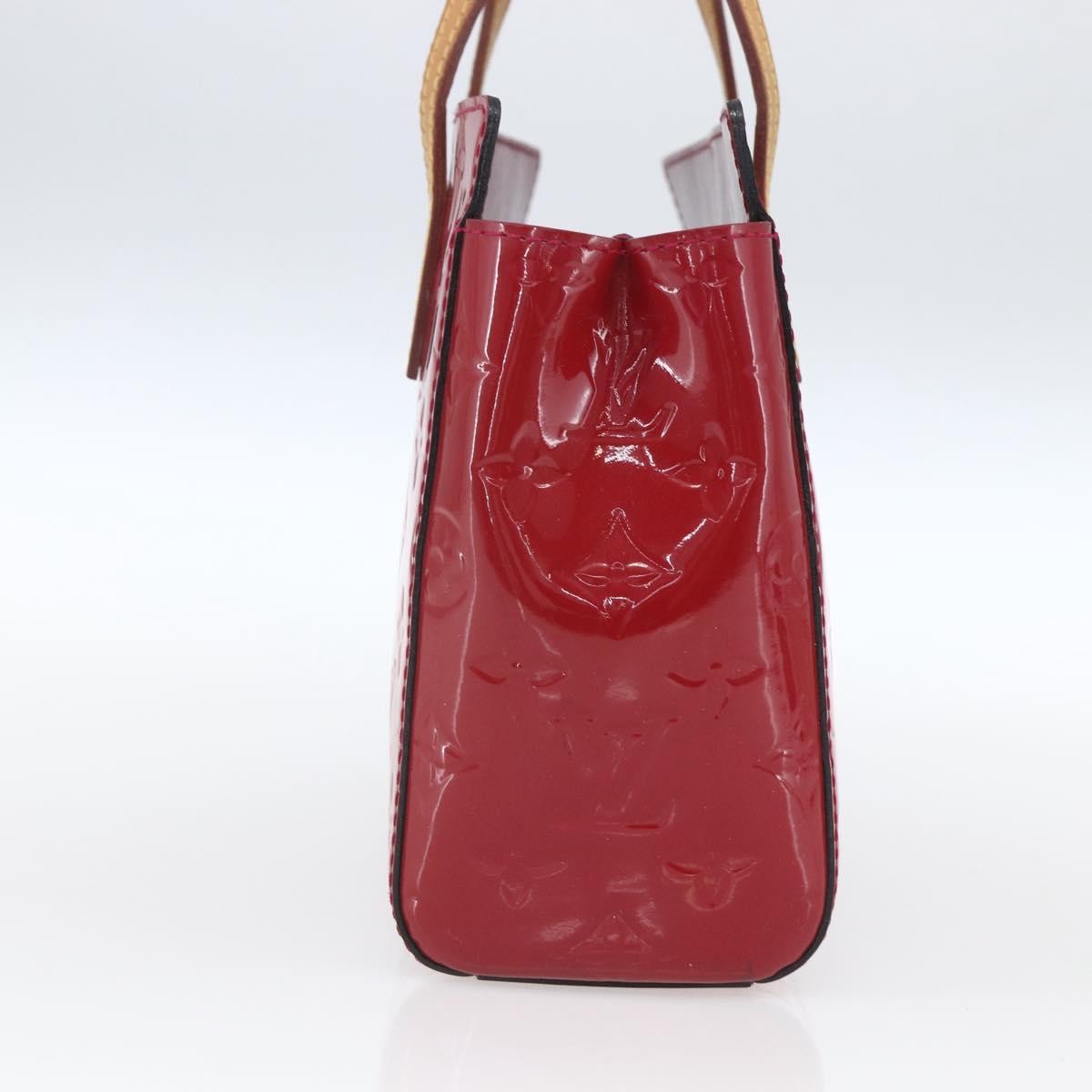 Louis Vuitton Catalina Handbag Monogram Vernis Pink Patent_Leather Handbag (Authentic  )