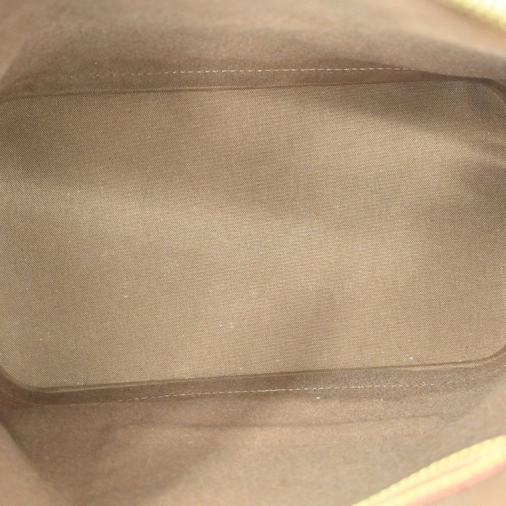 Louis Vuitton Alma Handbag Monogram Canvas Brown Canvas Handbag ( )