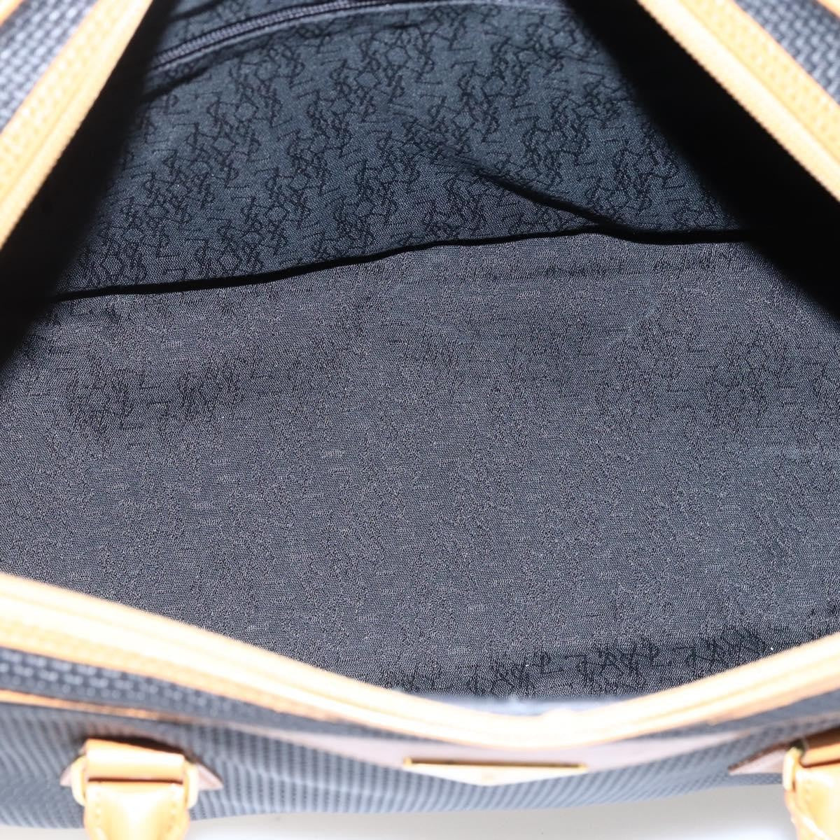 Saint Laurent Vintage Handbag Canvas Black Canvas Handbag (Authentic  )