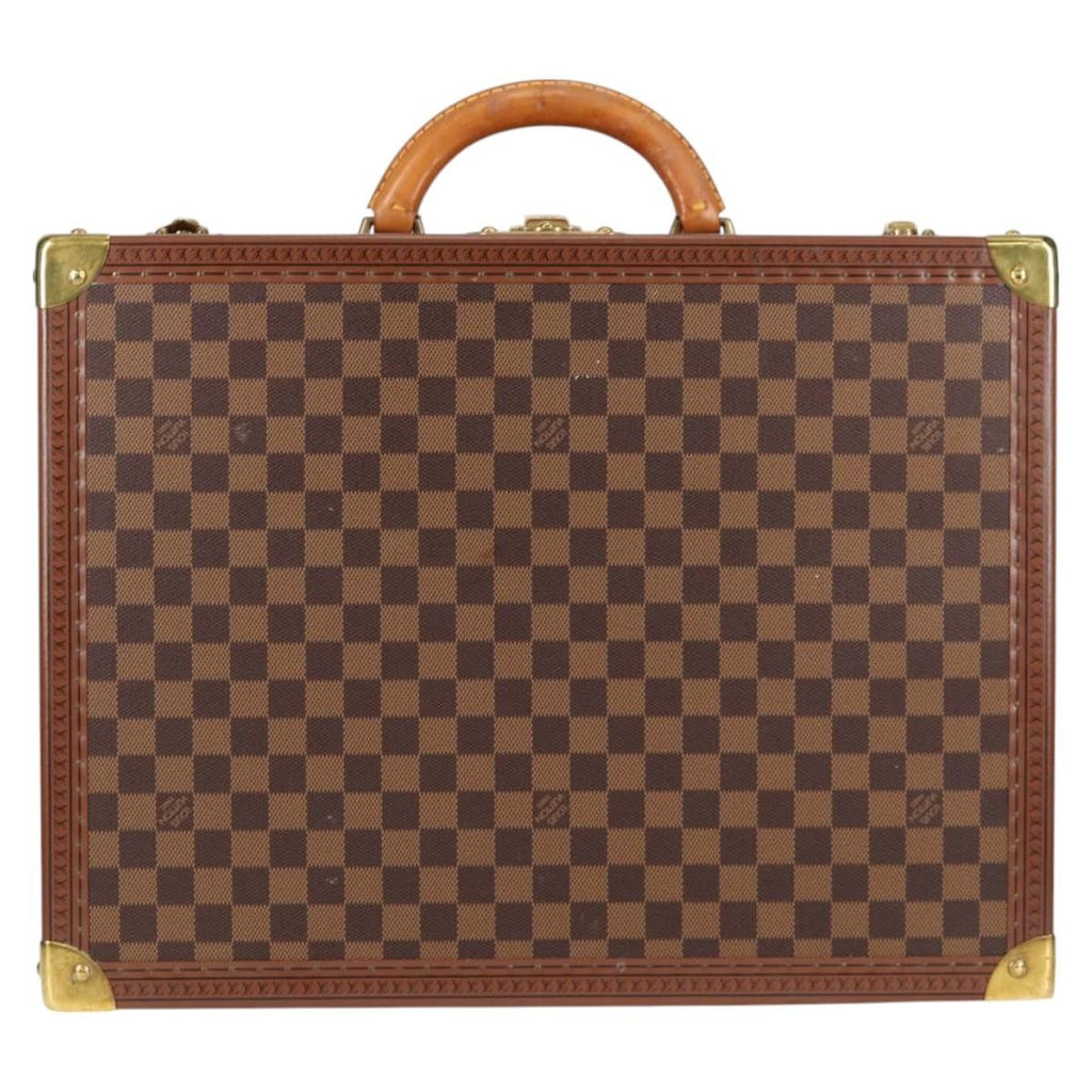 Louis Vuitton Cotteville Trunk Monogram Canvas Brown Canvas Bag (Authentic  )