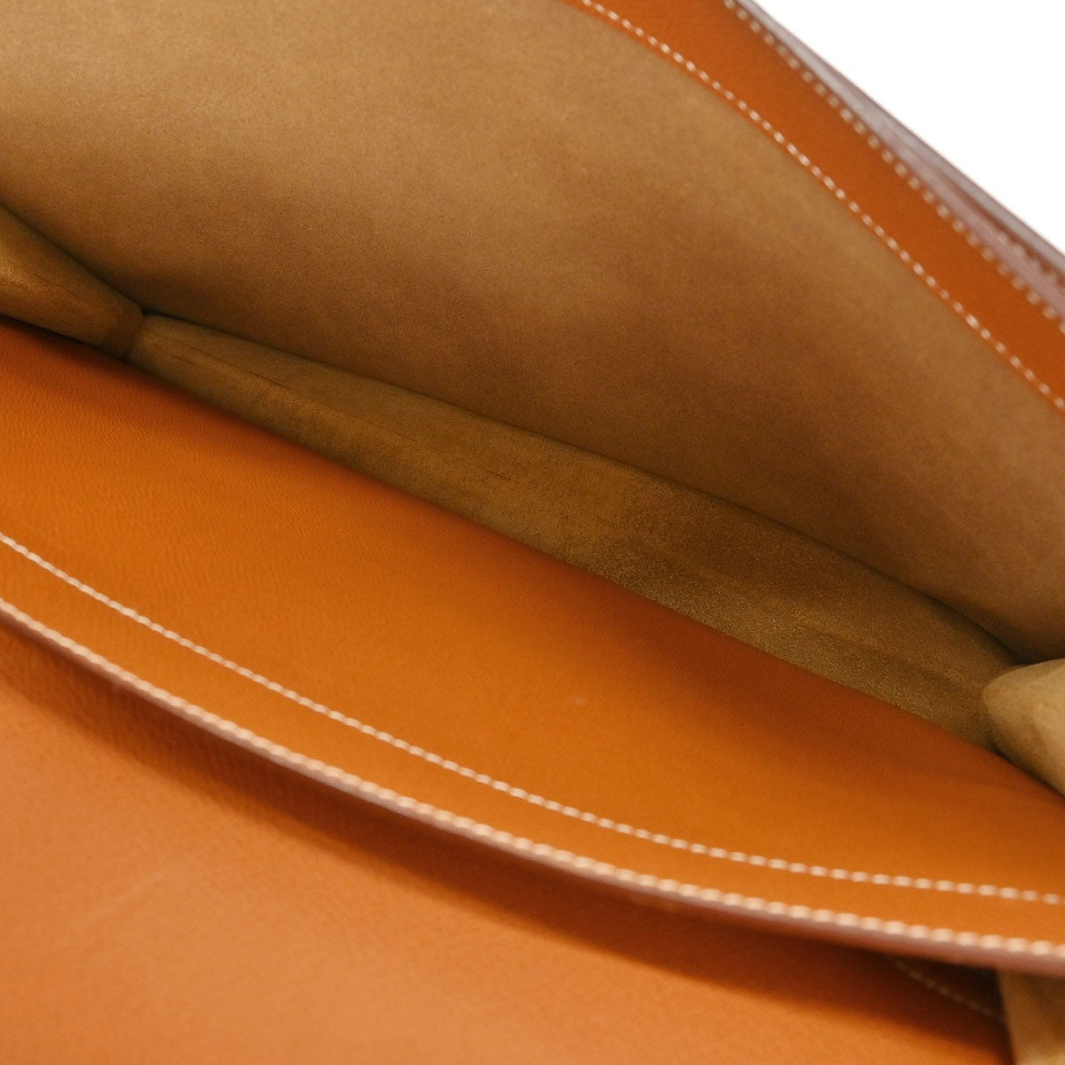 Hermes Kelly Depeche Bag Epsom Gold Leather Handbag (Authentic  )