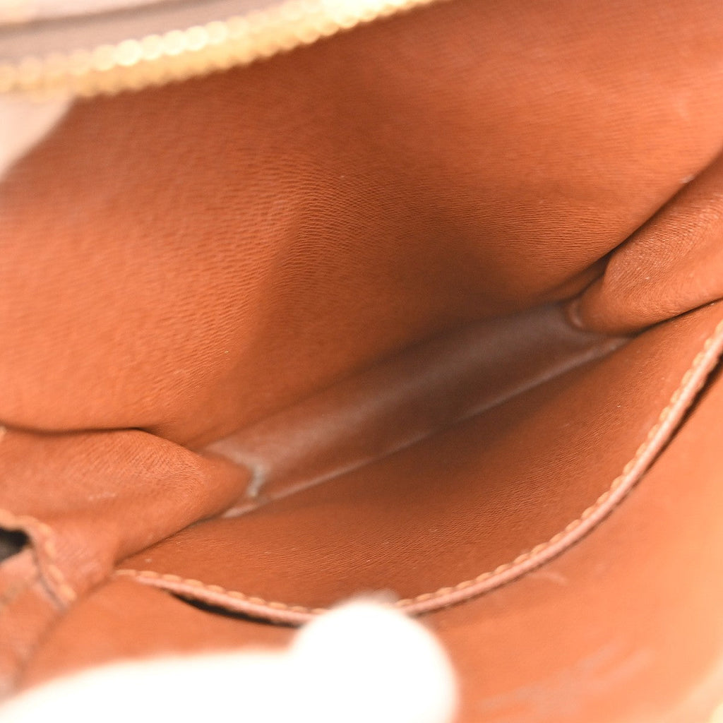 Louis Vuitton Danube Handbag Monogram Canvas Brown Canvas Handbag ( )