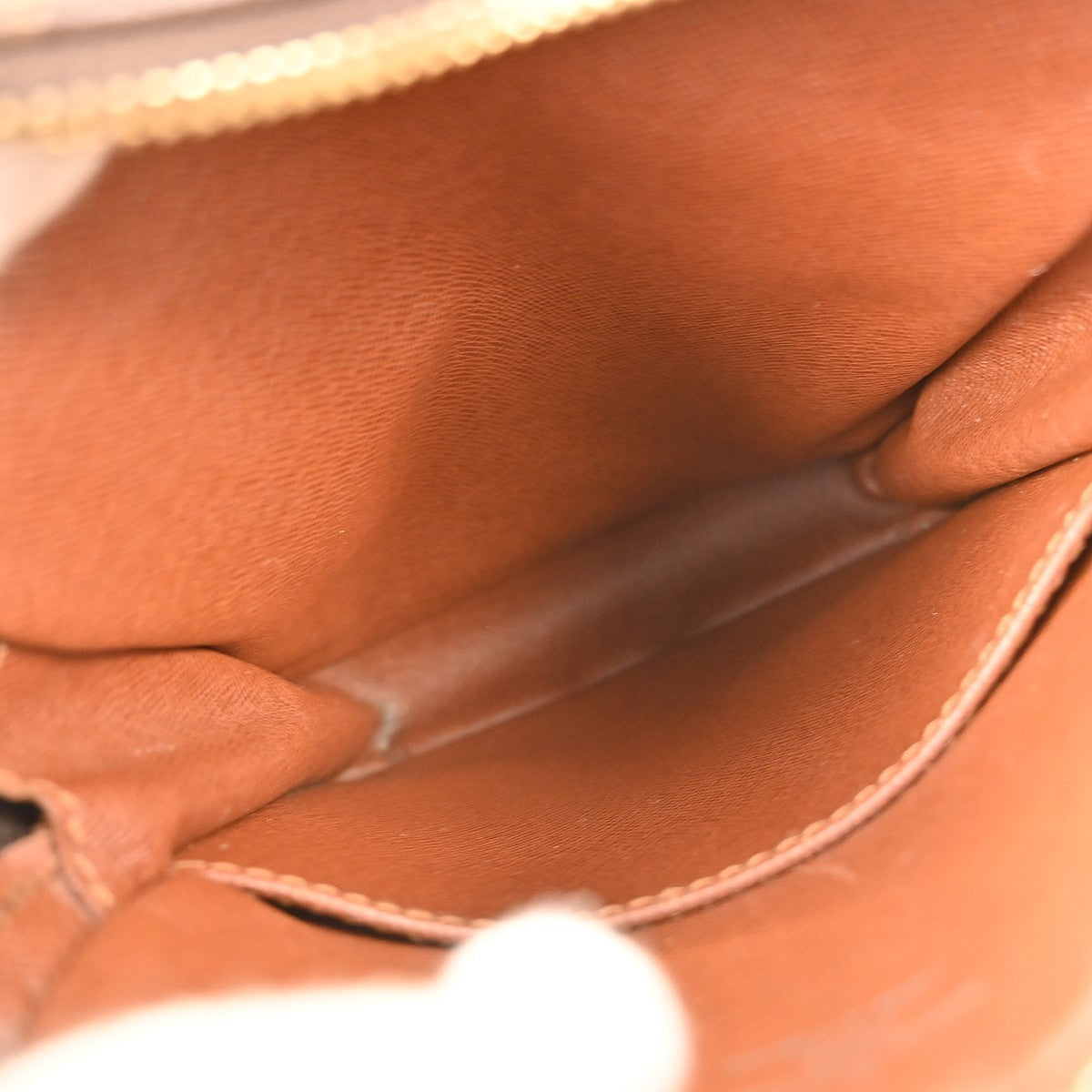 Louis Vuitton Danube Handbag Monogram Canvas Brown Canvas Handbag ( )