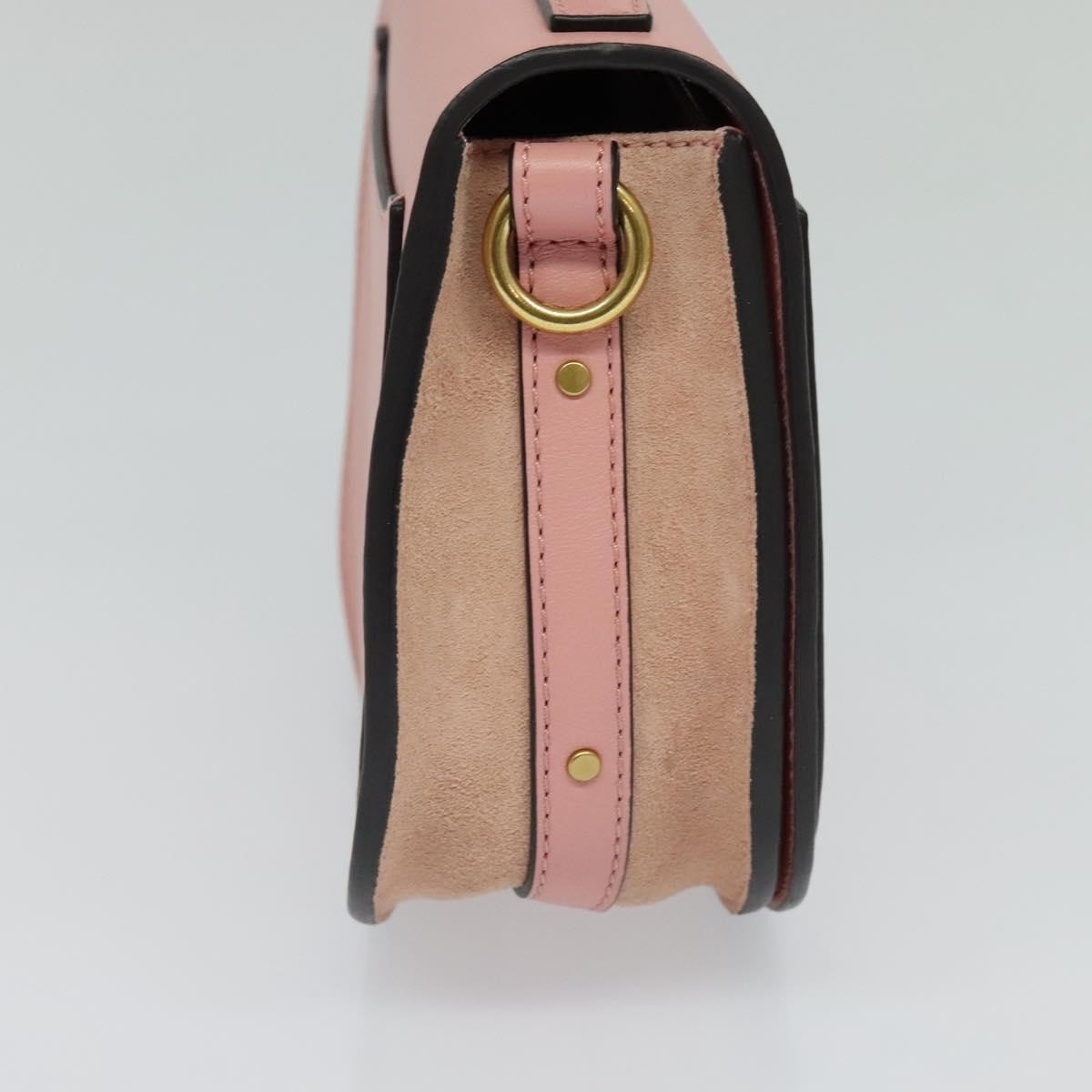 Chloe Nile Crossbody Bag Leather Pink Leather Handbag ( )