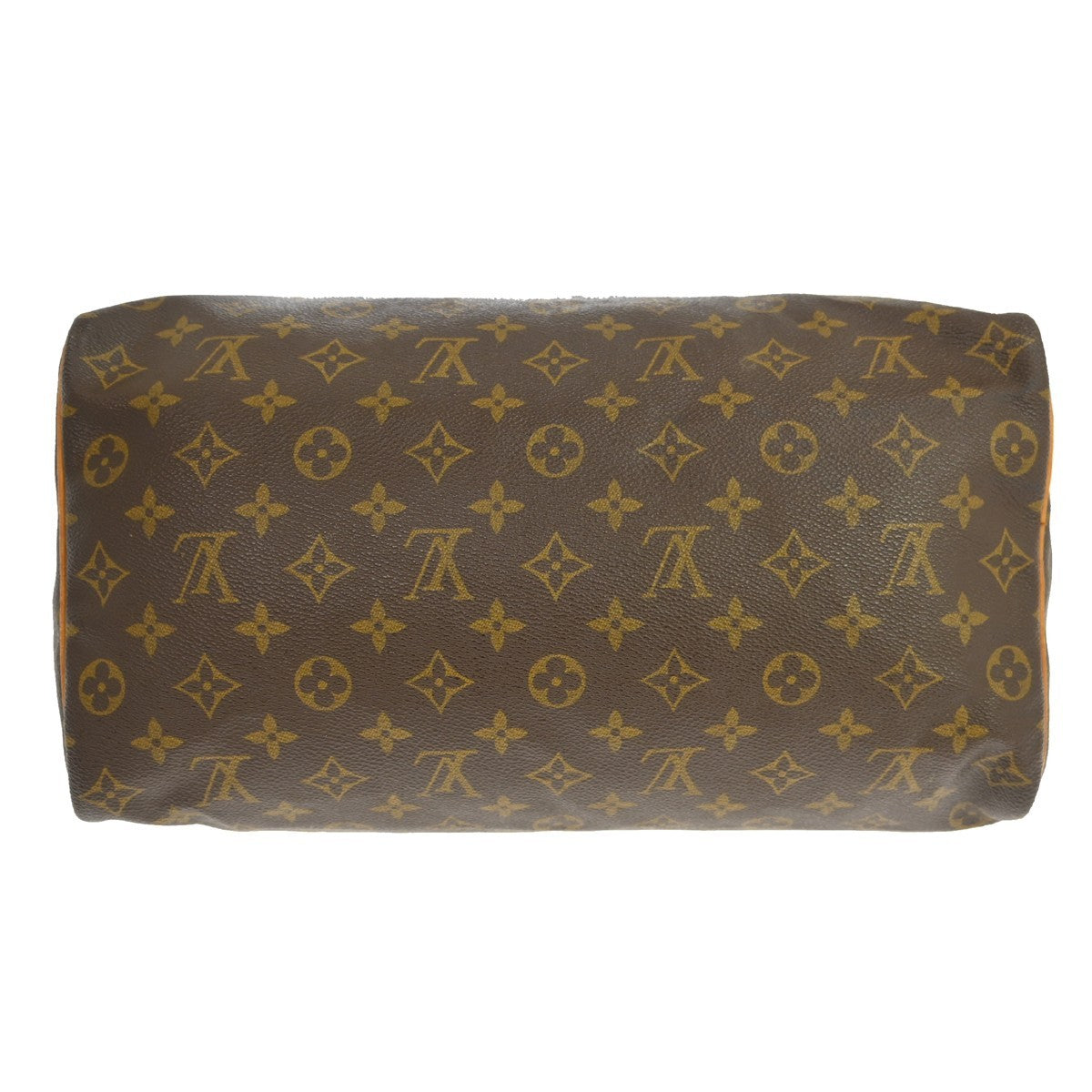 Louis Vuitton Speedy Handbag Monogram Canvas Brown Canvas Handbag ( )