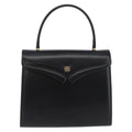 Givenchy Vintage Handbag Leather Black Leather Handbag ( )