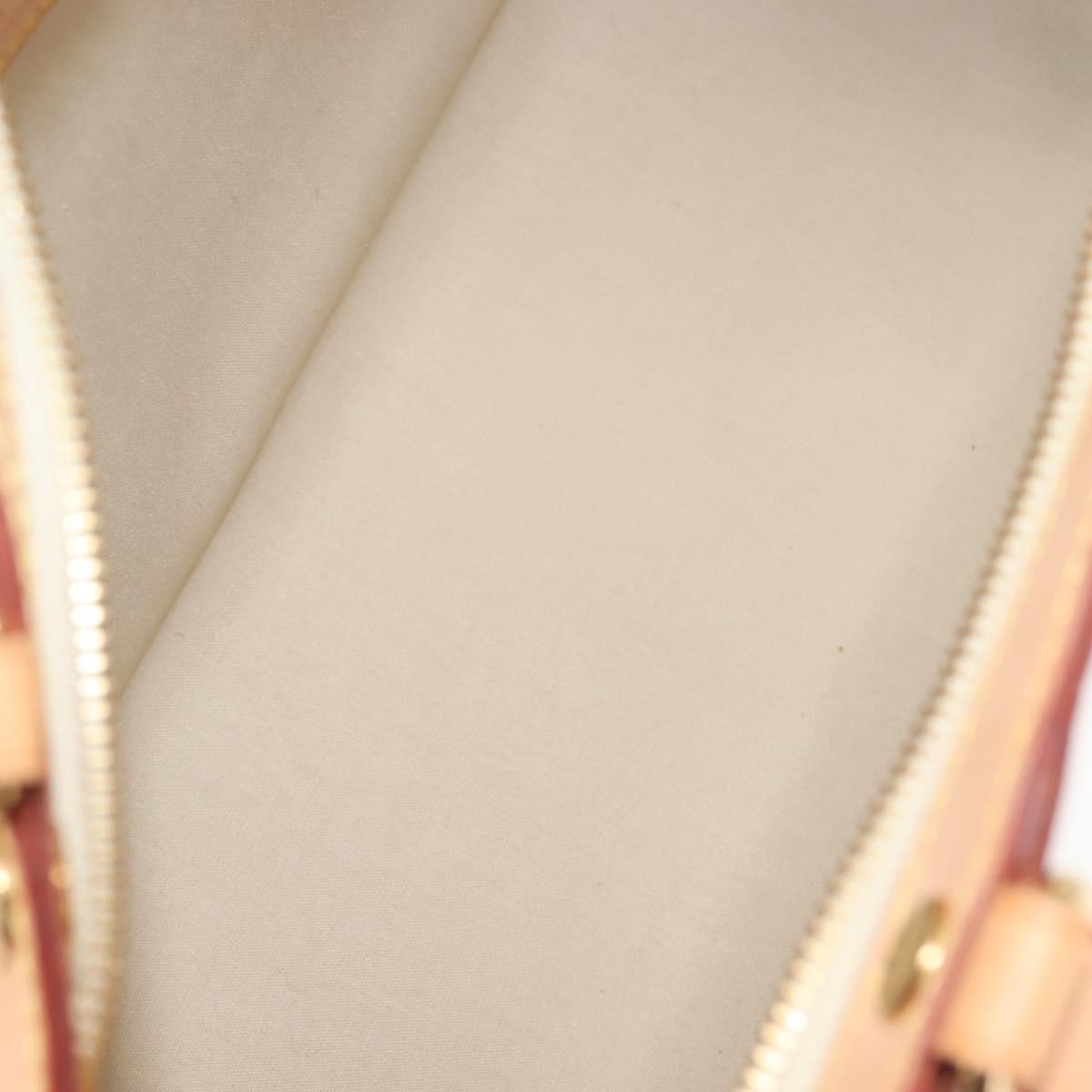 Louis Vuitton Brea Handbag Monogram Vernis Beige Patent_Leather Bag (Authentic  )