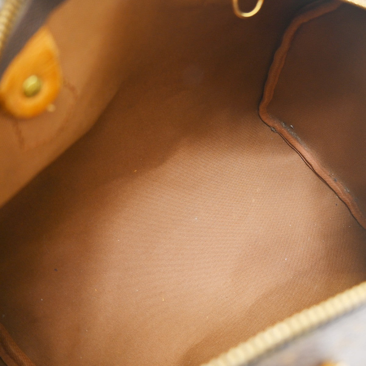 Louis Vuitton Speedy Handbag Monogram Canvas Brown Canvas Handbag ( )