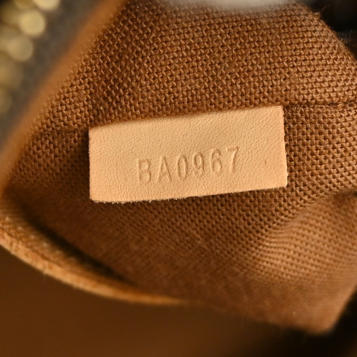 Louis Vuitton Alma Handbag Monogram Canvas Brown Canvas Handbag ( )