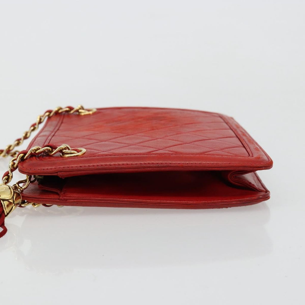 Chanel Chain Clutch Leather Multicolour Leather Handbag ( )
