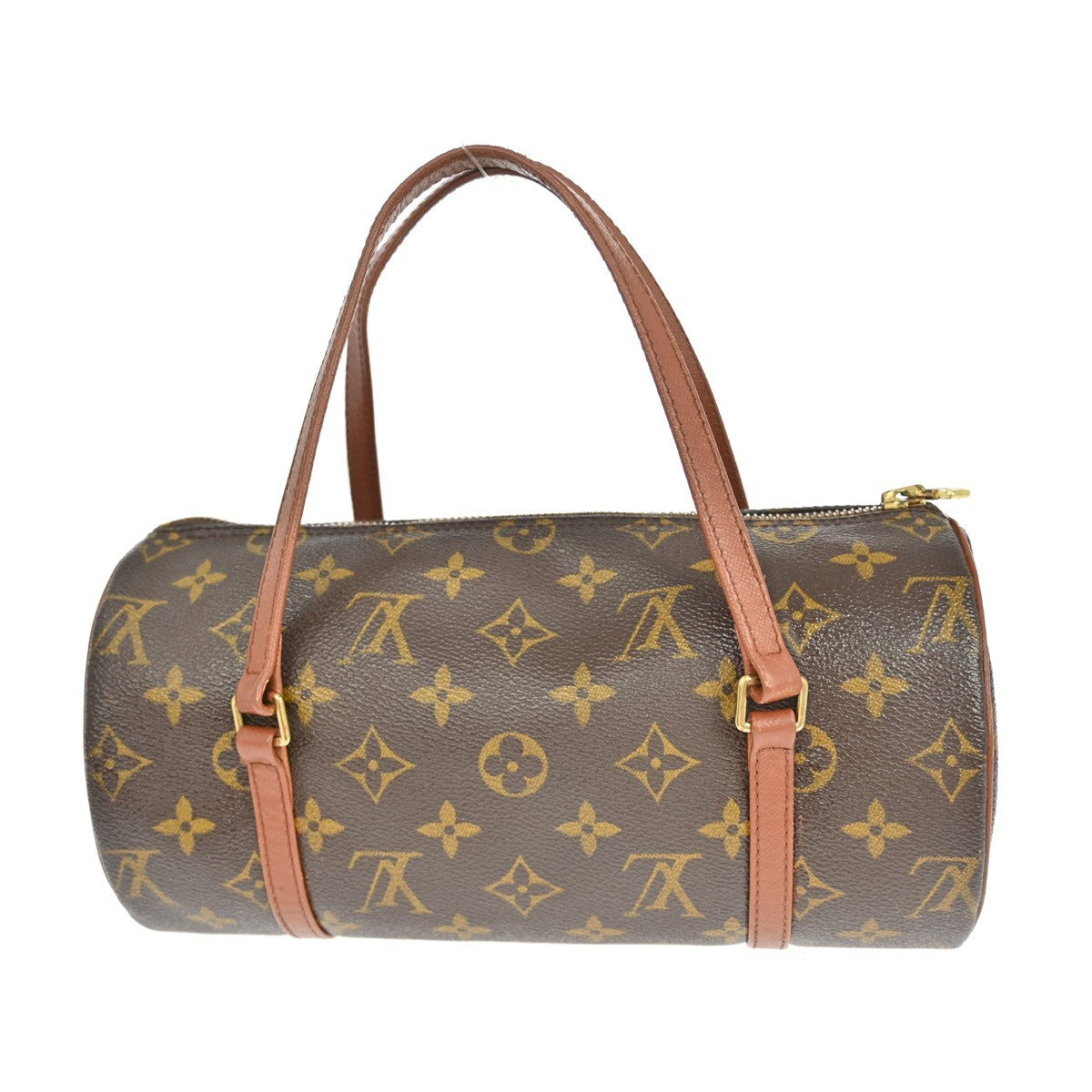 Louis Vuitton Papillon Handbag Monogram Canvas Brown Canvas Handbag ( )