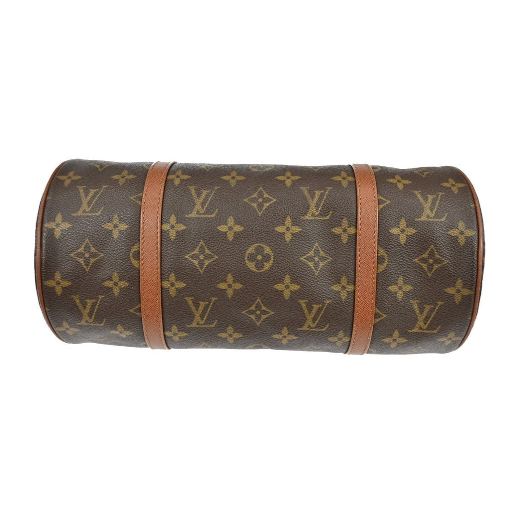 Louis Vuitton Papillon Handbag Monogram Canvas Brown Canvas Handbag ( )