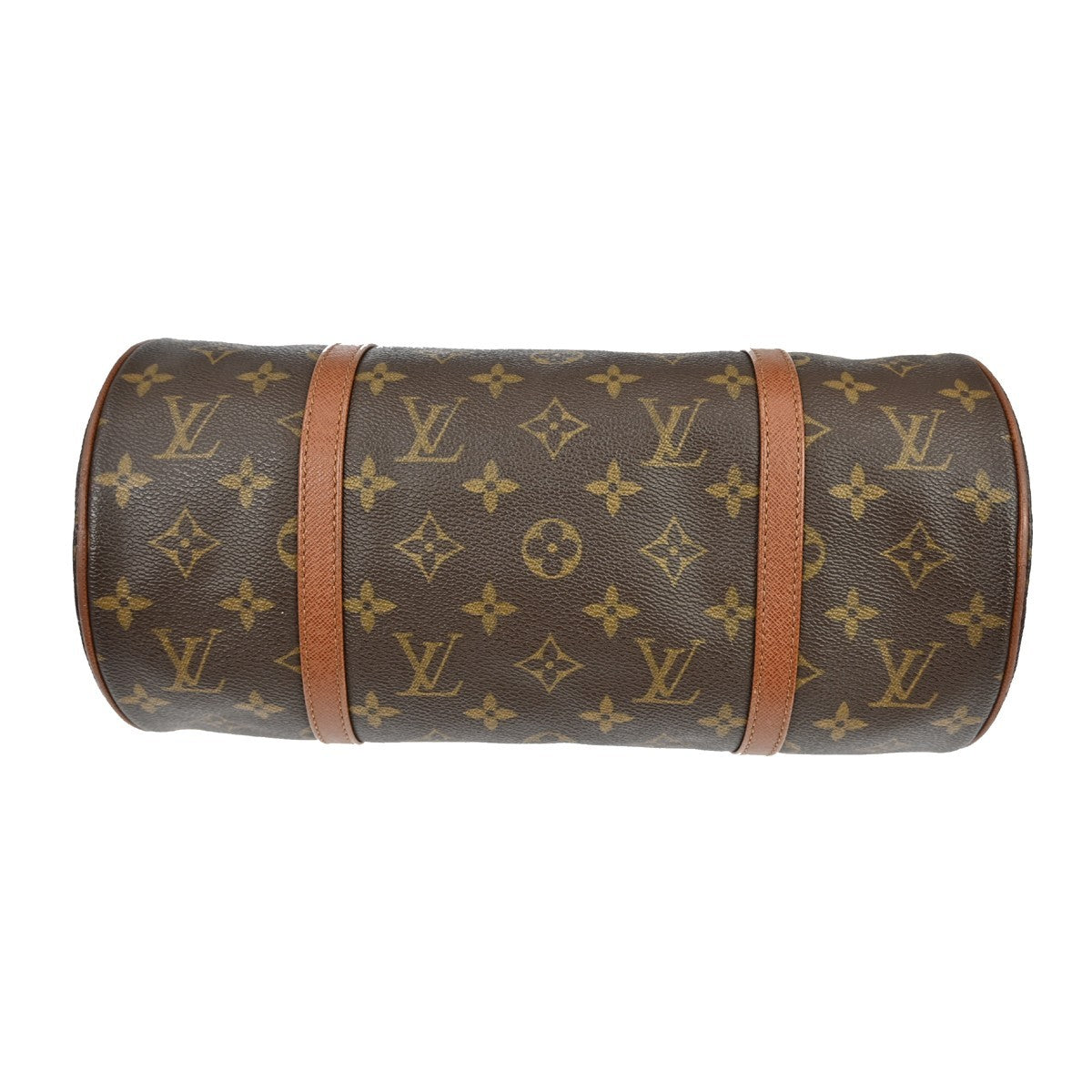 Louis Vuitton Papillon Handbag Monogram Canvas Brown Canvas Handbag ( )