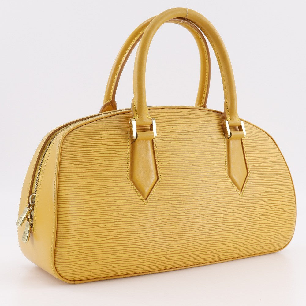 Louis Vuitton Jasmin Bag Epi Leather Yellow Leather Handbag (Authentic  )