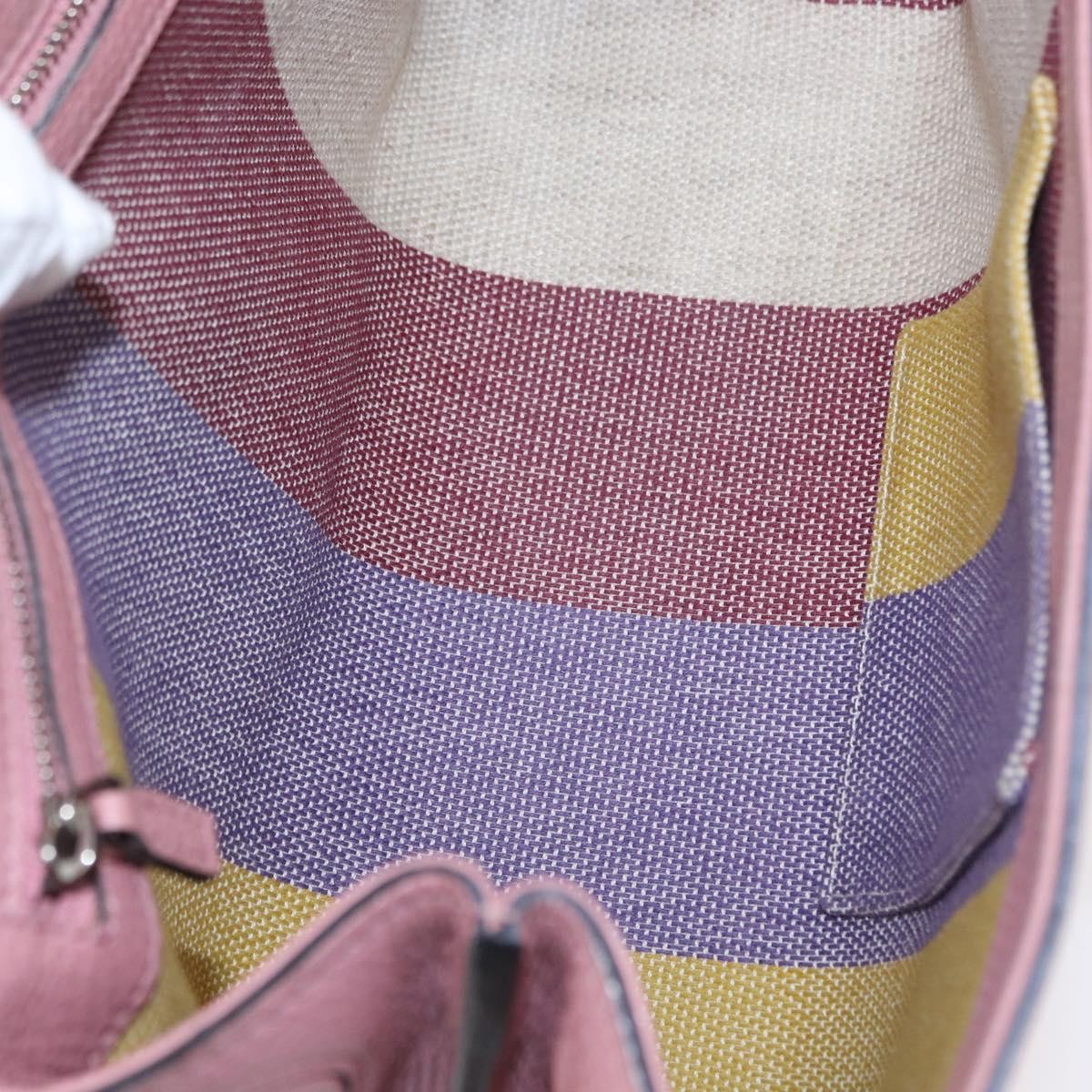 Gucci Bamboo Daily Top Handle Bag Leather Pink Leather Handbag (Authentic  )