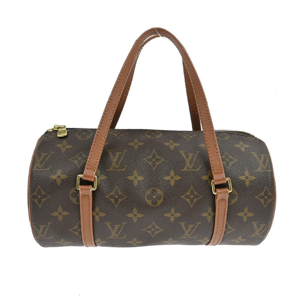 Louis Vuitton Papillon Handbag Monogram Canvas Brown Canvas Handbag ( )