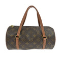 Louis Vuitton Papillon Handbag Monogram Canvas Brown Canvas Handbag ( )