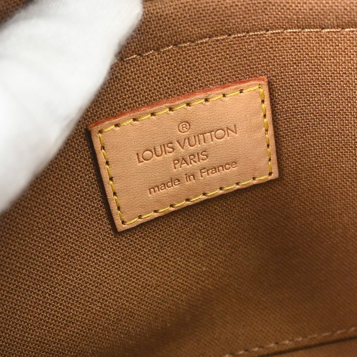 Louis Vuitton Popincourt Handle Bag Monogram Canvas Brown Canvas Handbag ( )