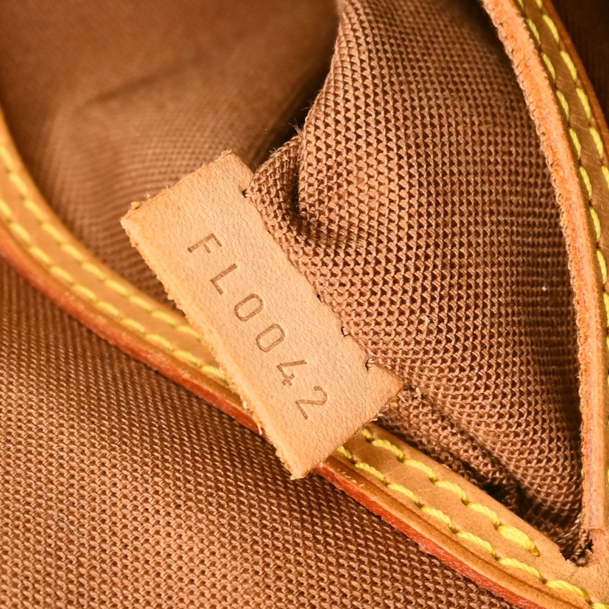Louis Vuitton Alma Handbag Monogram Canvas Brown Canvas Handbag ( )