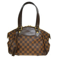 Louis Vuitton Verona Handbag Damier Brown Canvas Handbag ( )