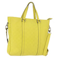 Louis Vuitton Tadao Handbag Damier Infini Leather Yellow Leather Handbag (Authentic  )